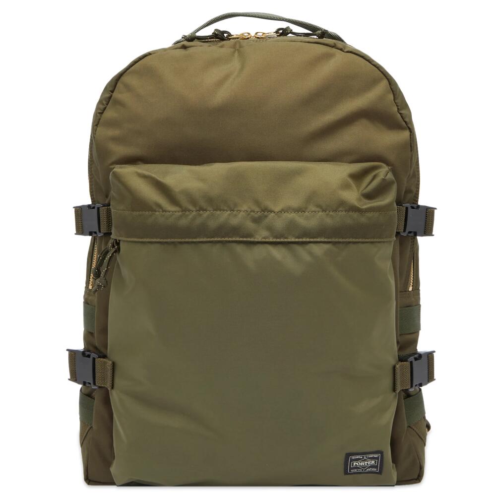 Porter-Yoshida & Co. Force Day Pack in Olive Cover