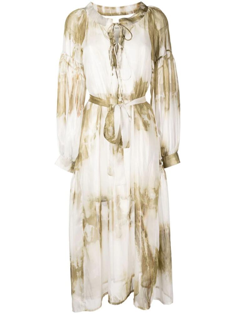 Bambah tie-dye midi dress - Green Cover