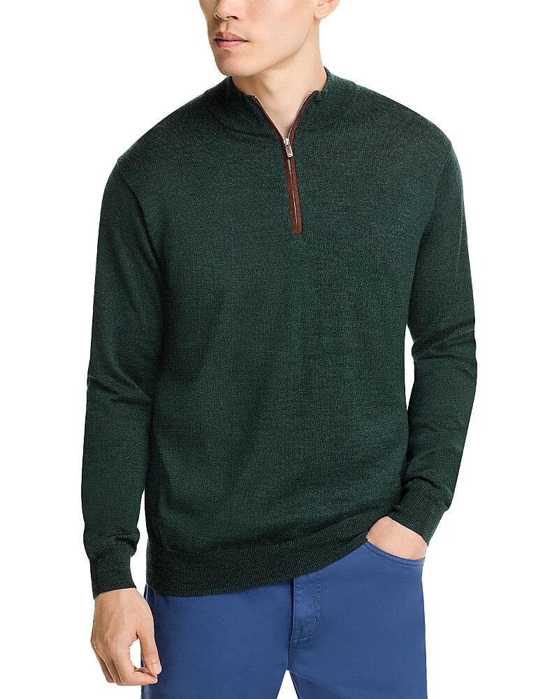 Peter Millar Crown Autumn Crest Quarter Zip Sweater Cover