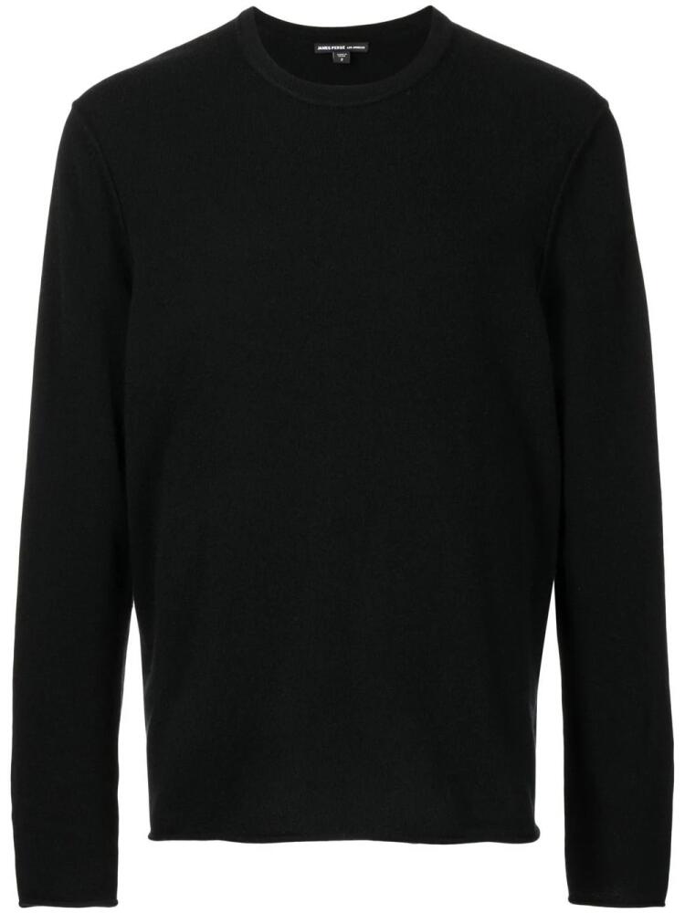 James Perse crew-neck cashmere jumper - Black Cover