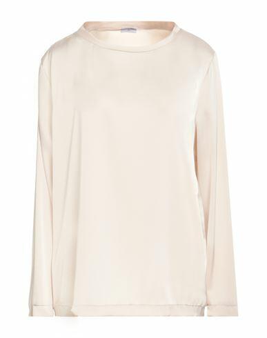 Rue Du Bac Woman Top Beige Polyester Cover