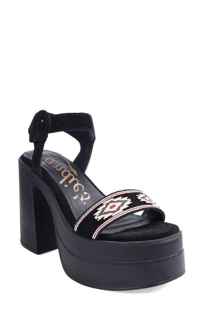 Candie's Torina Platform Sandal in Black Cover