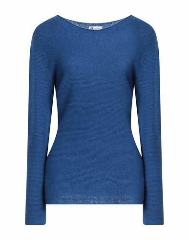 Diana Gallesi Woman Sweater Bright blue Wool, Silk, Cashmere Cover