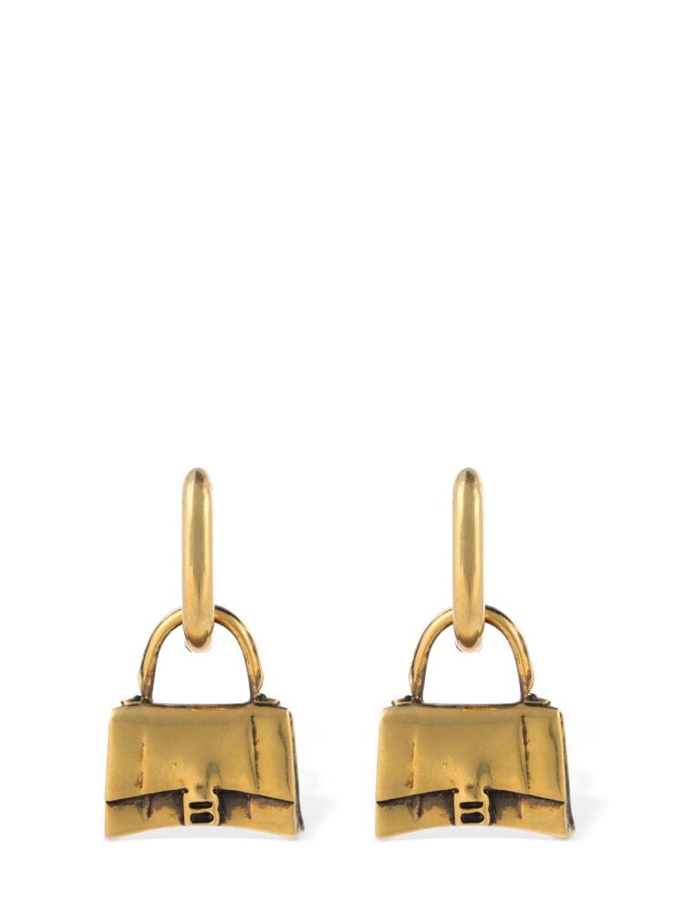 BALENCIAGA Bag Brass Earrings Cover