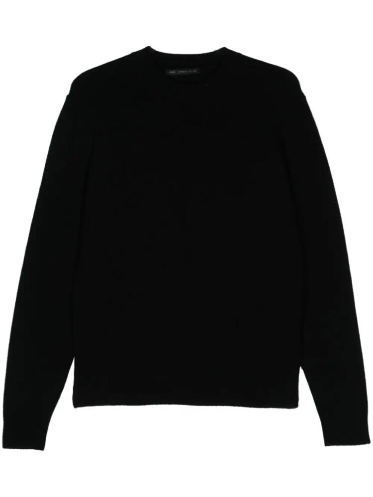 Low Brand crew-neck sweater - Black Cover