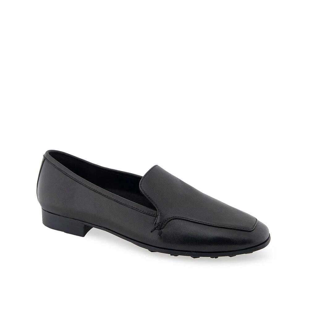 Aerosoles Paynes Loafer | Women's | Black Leather Cover