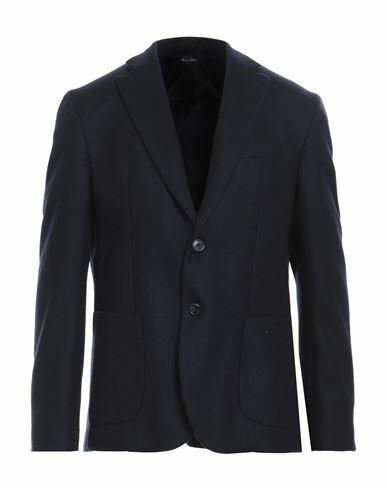 Domenico Tagliente Man Blazer Midnight blue Virgin Wool, Polyamide Cover