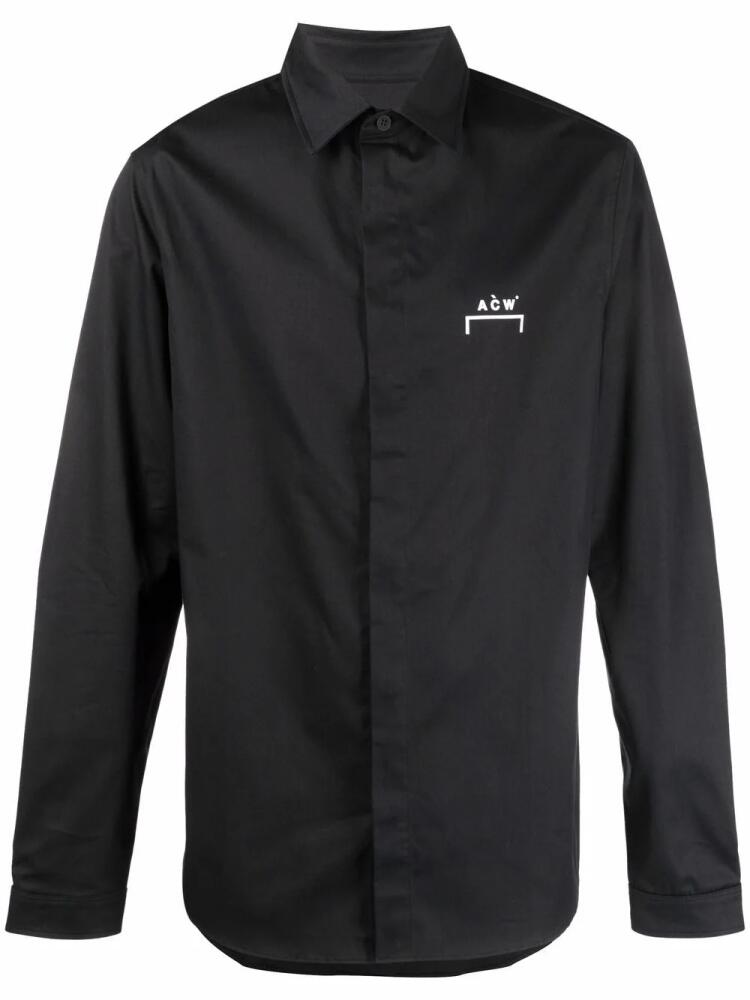 A-COLD-WALL* chest logo shirt - Black Cover