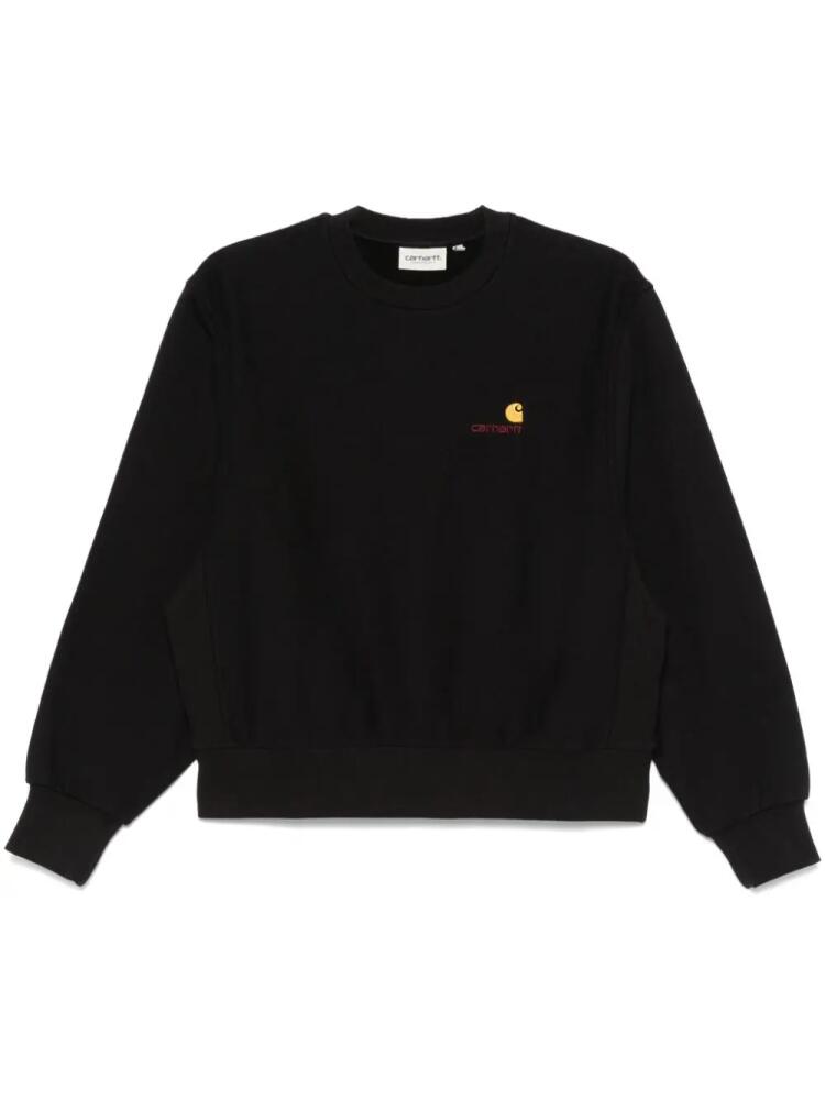 Carhartt WIP American Script sweatshirt - Black Cover