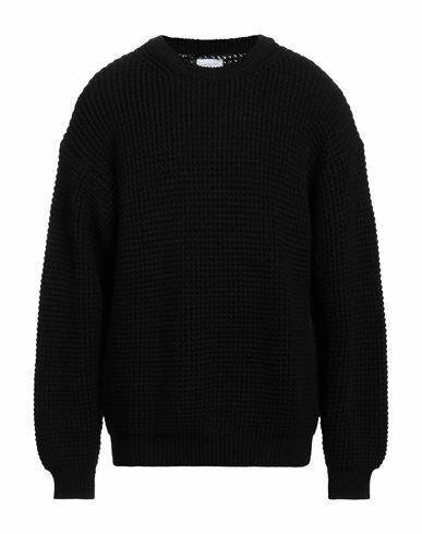 Family First Milano Man Sweater Black Wool, Polyamide, Acrylic Cover