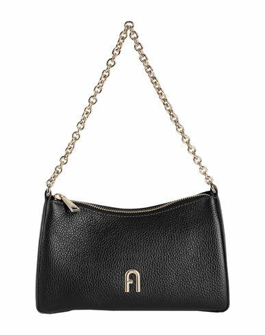 Furla Furla Primula Mini C. body Doub Woman Handbag Black Leather Cover