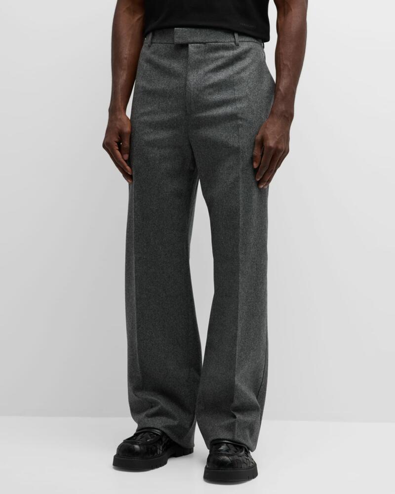 Bottega Veneta Men's Wool Flannel Trousers Cover