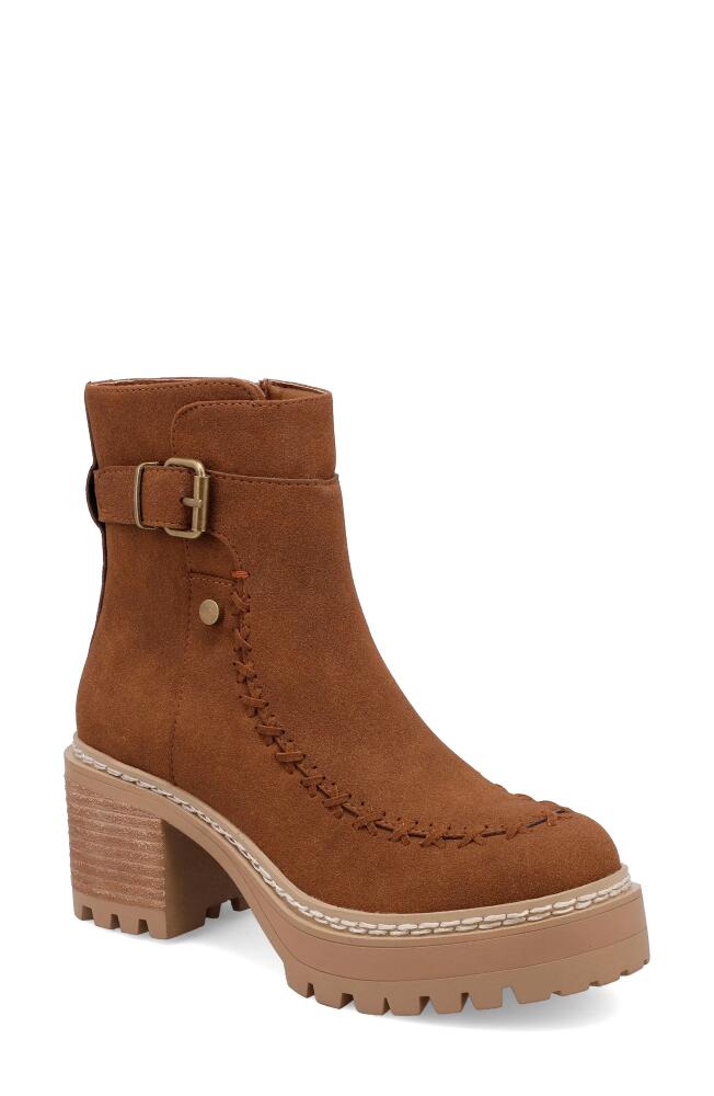 MIA Toula Platform Bootie in Cognac Cover