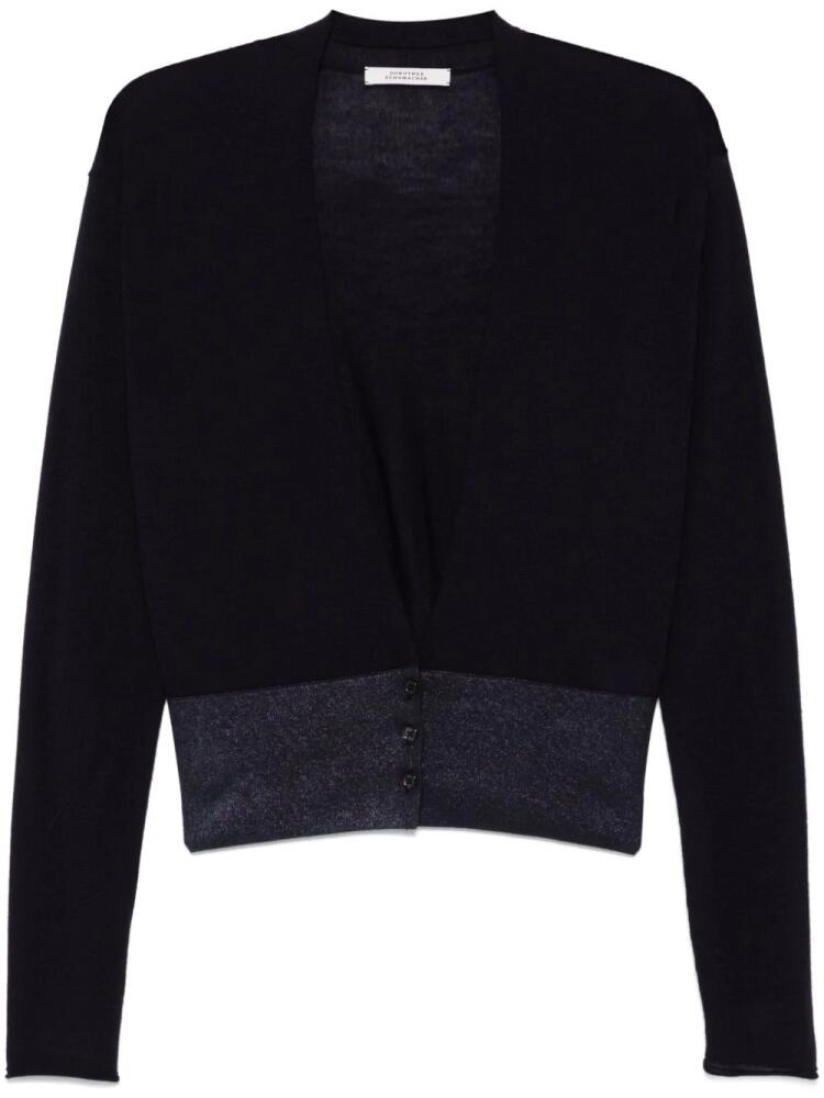 Dorothee Schumacher shimmering wool cardigan - Blue Cover