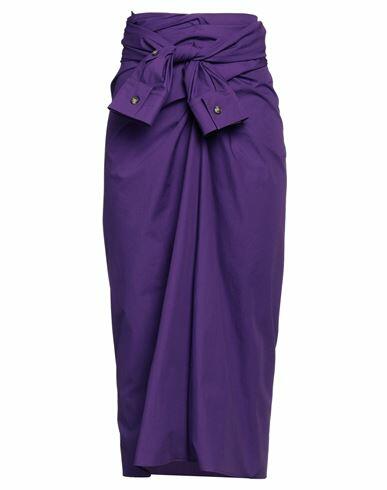 Quira Woman Midi skirt Mauve Cotton Cover