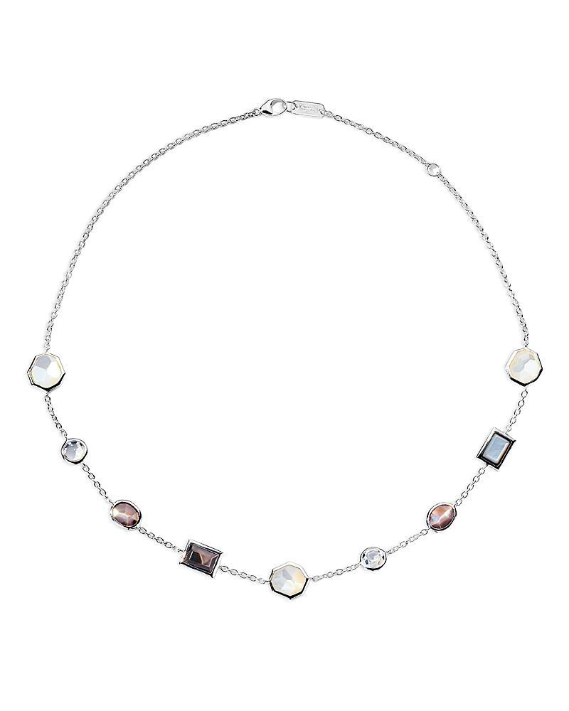 Ippolita Sterling Silver 925 Rock Candy Multi Stone Mixed Cut Collar Necklace, 16-18 Cover