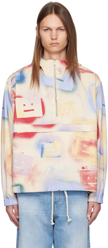 Acne Studios Multicolor Canvas Jacket Cover