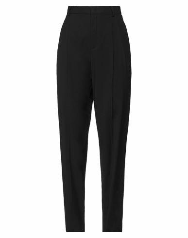 Red Valentino Woman Pants Black Viscose, Virgin Wool, Elastane Cover