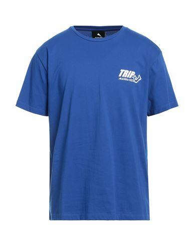 Mauna Kea Man T-shirt Blue Cotton Cover