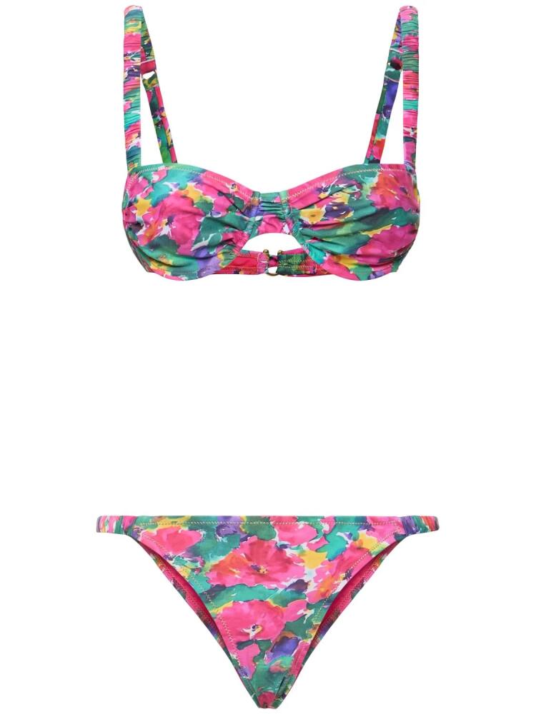 REINA OLGA Marti Printed Bikini Set Cover