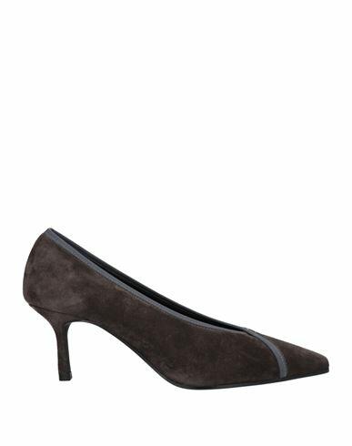 Daniele Ancarani Woman Pumps Lead Soft Leather Cover