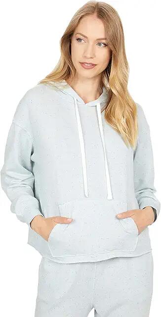 Splendid Speckled Lounge Hoodie (Sky Multi) Women's Clothing Cover