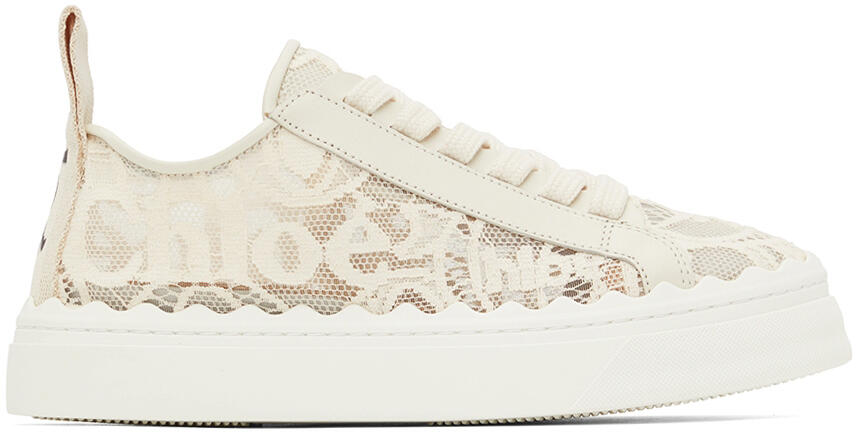 Chloé Beige Lauren Sneakers Cover