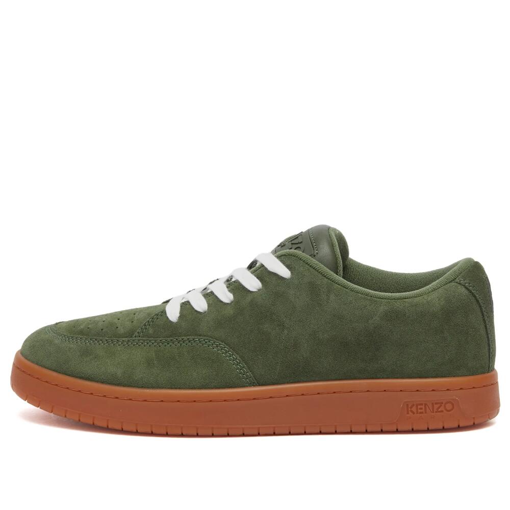 Kenzo Men's Dome Low Top Sneaker in Green Cover