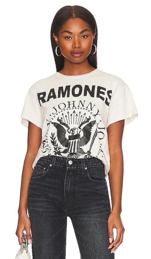 Madeworn Ramones Tee in White Cover