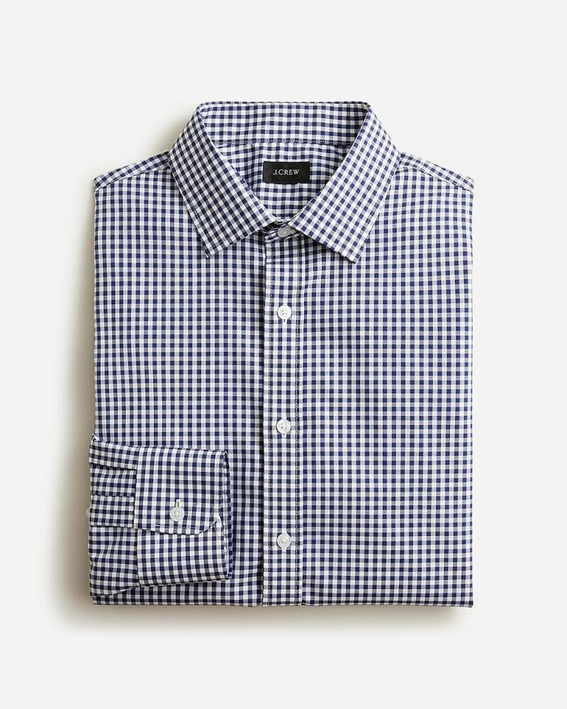 J.Crew Slim-fit Bowery wrinkle-free stretch cotton shirt with spread collar Cover