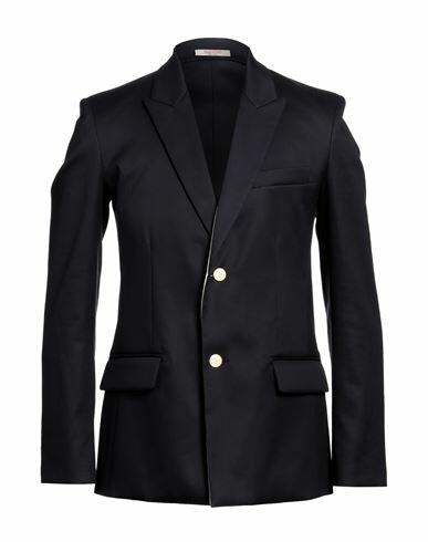 Valentino Garavani Man Blazer Midnight blue Polyamide, Cotton Cover