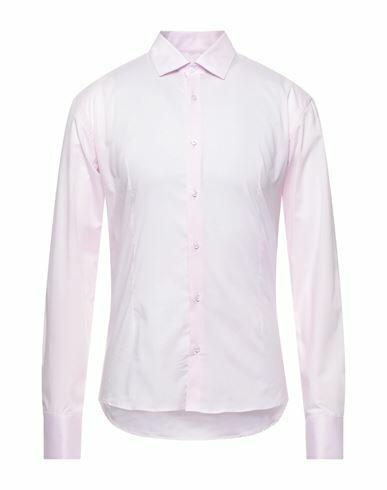 Takeshy Kurosawa Man Shirt Pink Cotton, Elastane Cover