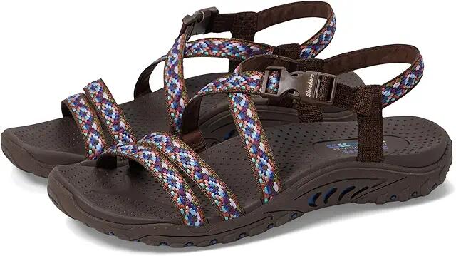 SKECHERS Reggae - Dream Weaver (Chocolate Multi) Women's Shoes Cover