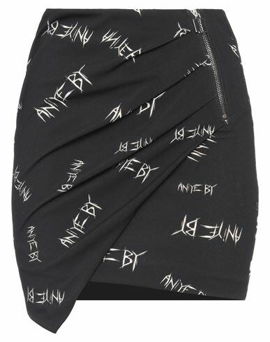 Aniye By Woman Mini skirt Black Polyester, Elastane Cover