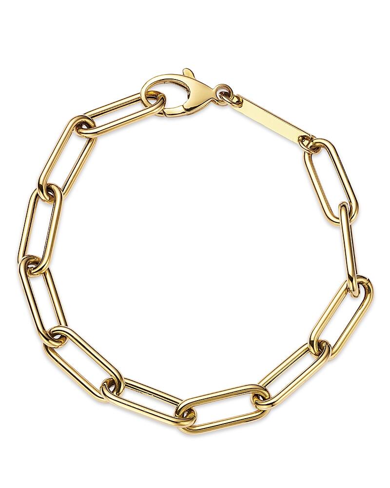 Zoe Chicco 14K Yellow Gold Heavy Metal Large Paperclip Link Bracelet Cover