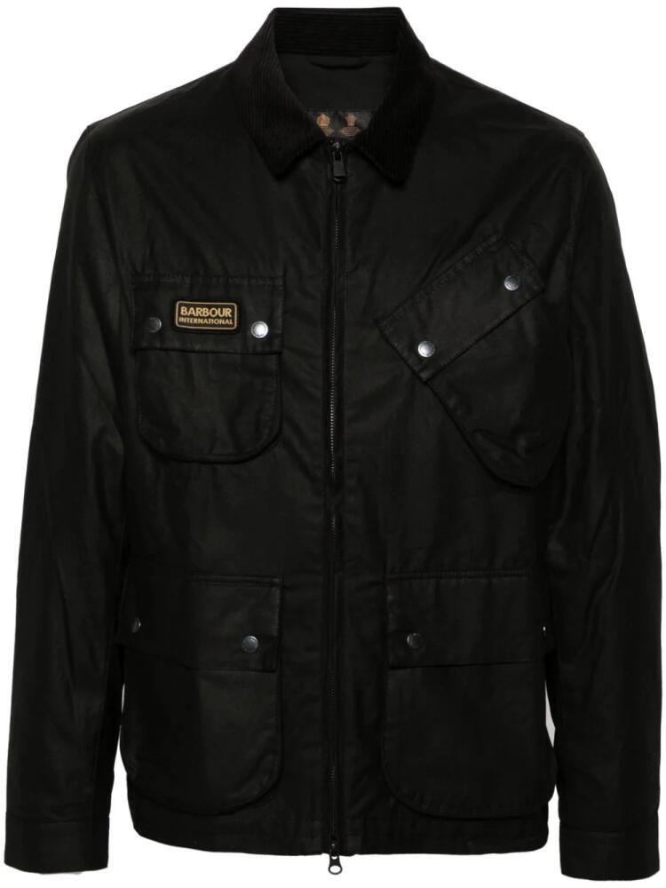 Barbour International Sefton cotton military jacket - Black Cover