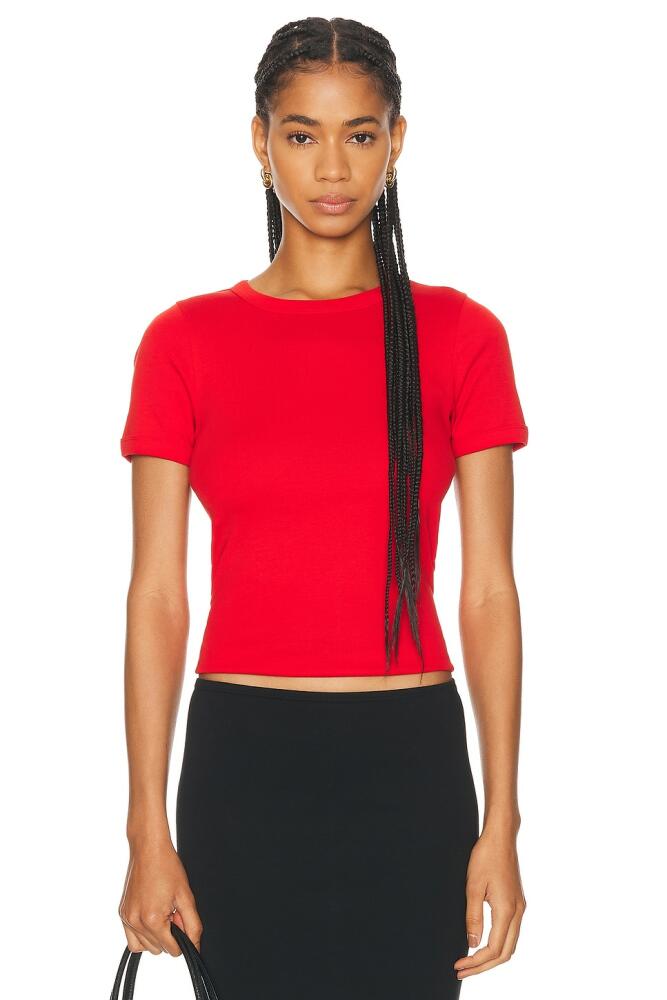 FLORE FLORE Car Tee in Red Cover