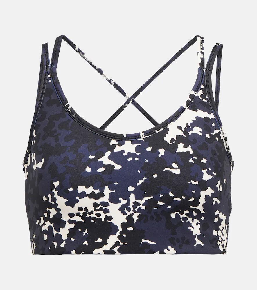 Tory Sport Printed crossover sports bra Cover