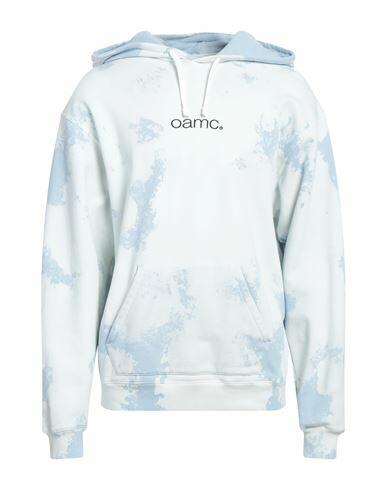 Oamc Man Sweatshirt Light blue Cotton, Elastane Cover