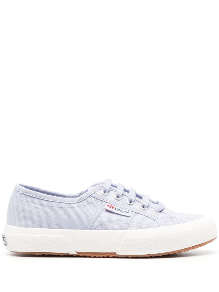 Superga low-top canvas sneakers - Purple Cover