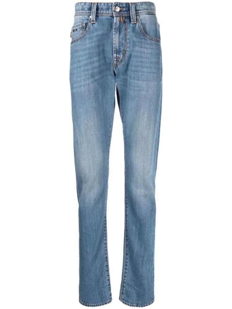 Sartoria Tramarossa mid-rise straight-leg jeans - Blue Cover