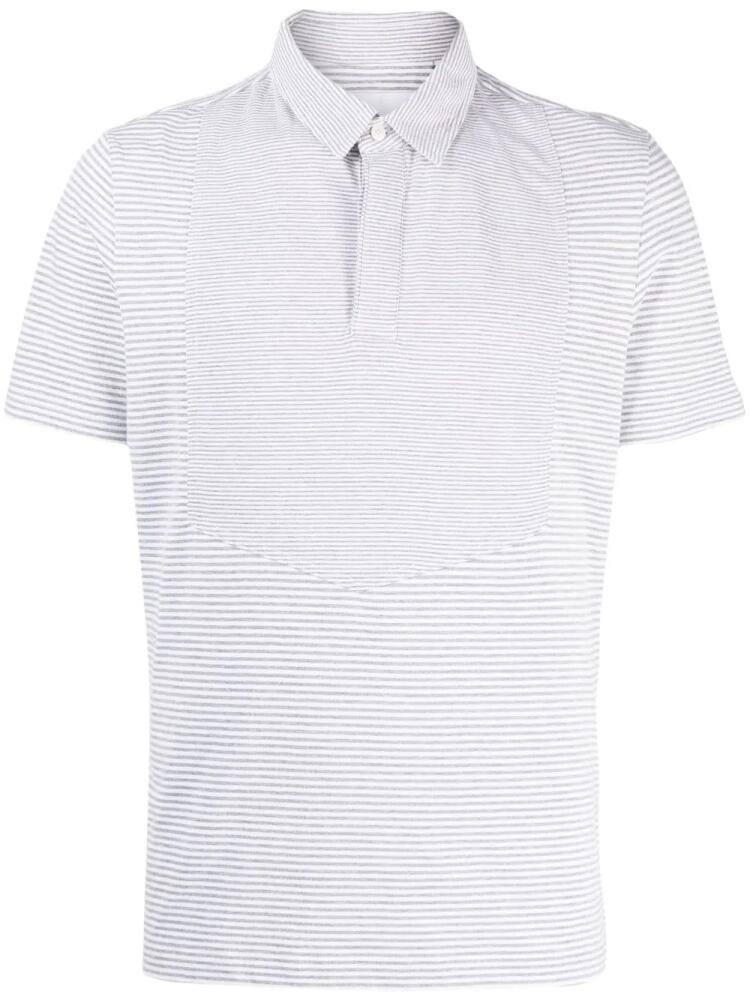 Private Stock The Morlot stripe polo shirt - Grey Cover