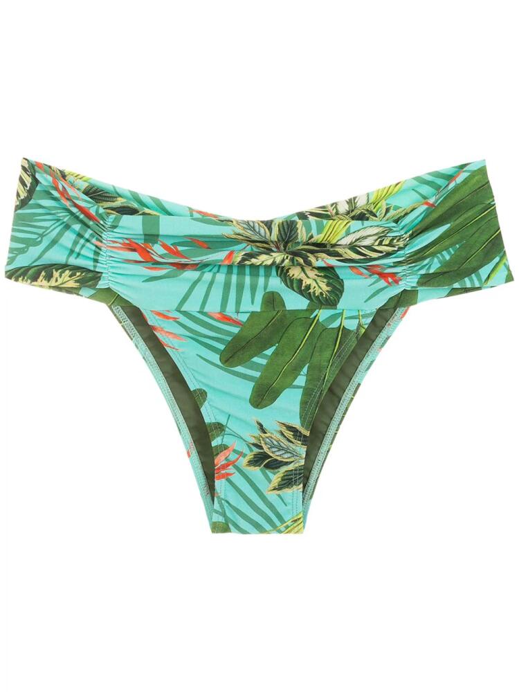 Lygia & Nanny Jasper tropical print bikini bottoms - Green Cover