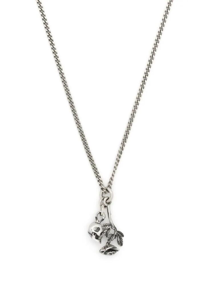 Emanuele Bicocchi rose pendant necklace - Silver Cover