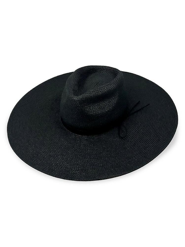 MARCUS ADLER Women's Wide Brim Sun Hat - Black Cover