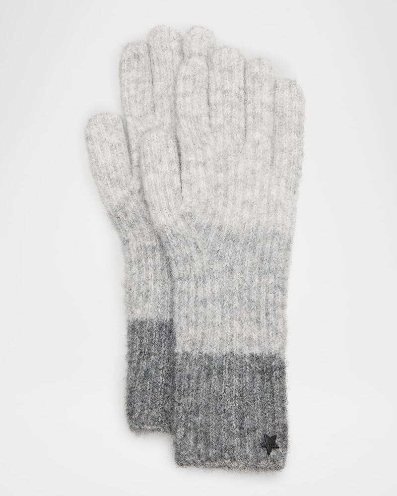 Jocelyn Colorblock Knit Wool-Blend Gloves Cover