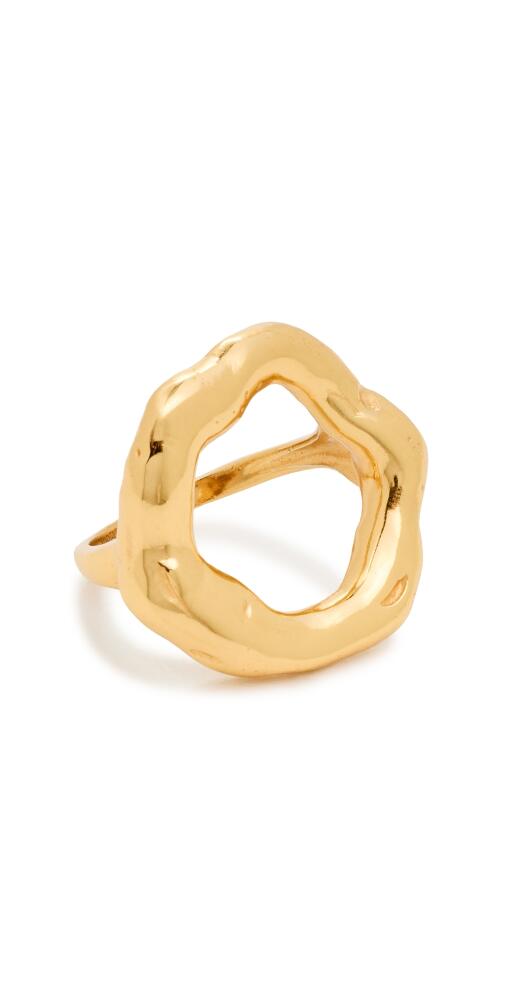 Aureum Nova Melted Circle Ring Gold Cover