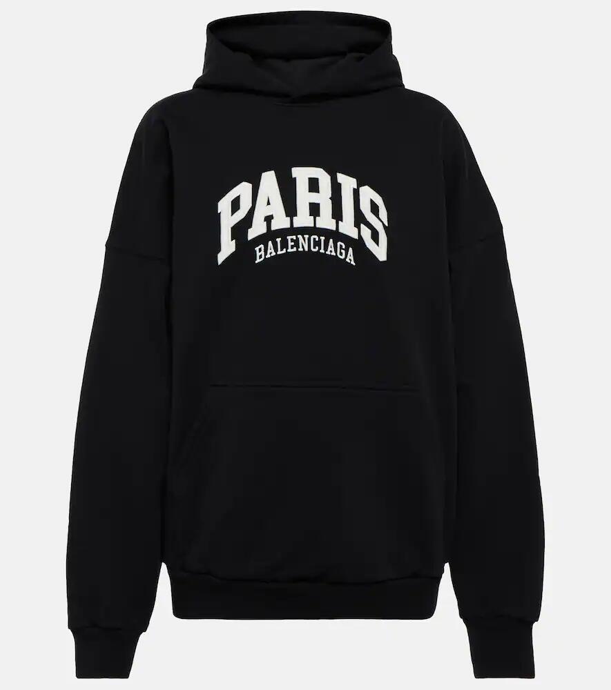 Balenciaga Cities Paris cotton hoodie Cover