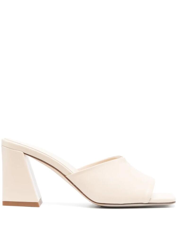 Aeyde Sandi leather mules - Neutrals Cover