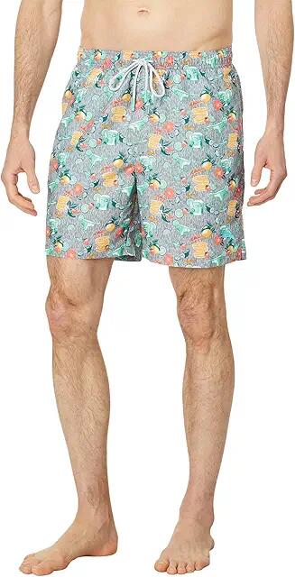 Tommy Bahama Naples Tales of a Cocktail 6 (Concrete Grey) Men's Swimwear Sets Cover